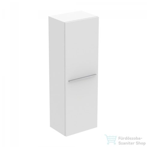 Ideal Standard I.Life A 40x30x120 cm-es 1 ajtós szekrény fogantyú nélkül,matt fehér T5261DU