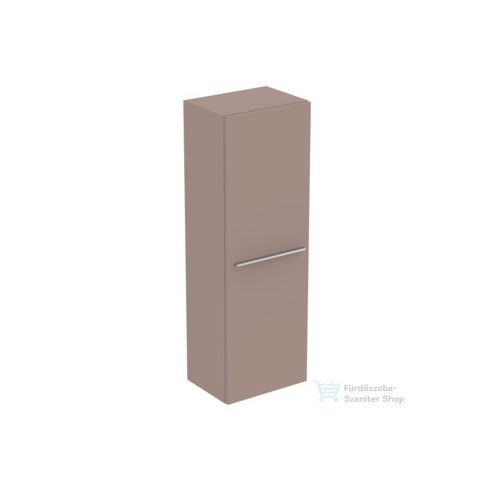 Ideal Standard I.Life A 40x30x120 cm-es 1 ajtós szekrény fogantyú nélkül,Greige matt T5261NH