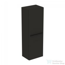   Ideal Standard I.Life A 40x30x120 cm-es 1 ajtós szekrény fogantyú nélkül,Carbon grey matt T5261NV