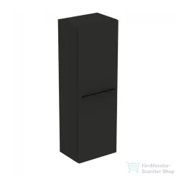   Ideal Standard I.Life A 40x30x120 cm-es 1 ajtós szekrény fogantyú nélkül,Carbon grey matt T5261NV