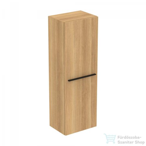 Ideal Standard I.Life A 40x30x120 cm-es 1 ajtós szekrény fogantyú nélkül,Natural oak T5261NX