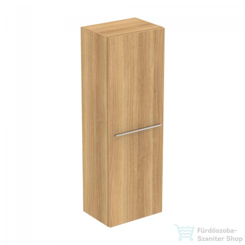 Ideal Standard I.Life A 40x30x120 cm-es 1 ajtós szekrény fogantyú nélkül,Natural oak T5261NX