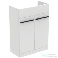   Ideal Standard I LIFE A 60x30 cm-es 2 ajtós álló alsószekrény mosdó,munkalap és fogantyú nélkül,matt fehér T5262DU
