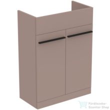   Ideal Standard I LIFE A 60x30 cm-es 2 ajtós álló alsószekrény mosdó,munkalap és fogantyú nélkül,Greige matt T5262NH
