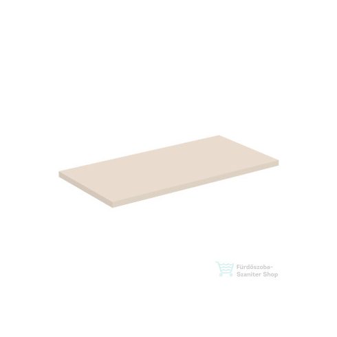 Ideal Standard I.LIFE A 60,2x30,1x1,8 cm-es pult bútorra,kivágás nélkül,Sand beige matt T5264NF