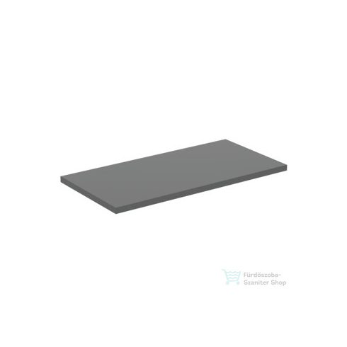 Ideal Standard I.LIFE A 60,2x30,1x1,8 cm-es pult bútorra,kivágás nélkül,Quartz grey matt T5264NG