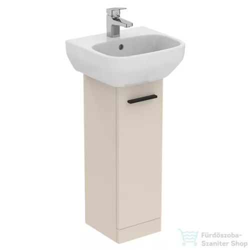 Ideal Standard I.LIFE A 60x44 cm-es 1 ajtós álló szekrény mosdó és fogantyú nélkül,Sand beige matt T5266NF