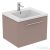 Ideal Standard I.Life B 60x50,5 cm-es 1 fiókos fali szekrény mosdó és fogantyú nélkül,Greige matt T5269NH