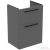 Ideal Standard I.LIFE A 60x44 cm-es 2 fiókos álló szekrény mosdó és fogantyú nélkül,Quartz grey matt T5273NG