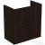 Ideal Standard I.LIFE A 80x44 cm-es 2 fiókos álló szekrény mosdó és fogantyú nélkül,Coffee oak T5274NW