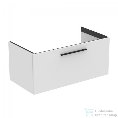 Ideal Standard I.Life B 100x50,5 cm-es 1 fiókos fali szekrény mosdó és fogantyú nélkül,matt fehér T5275DU