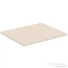 Ideal Standard I.LIFE B 60,2x50,7x1,8 cm-es pult bútorra,kivágás nélkül,Sand beige matt T5281NF