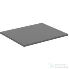 Ideal Standard I.LIFE B 60,2x50,7x1,8 cm-es pult bútorra,kivágás nélkül,Quartz grey matt T5281NG