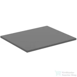   Ideal Standard I.LIFE B 60,2x50,7x1,8 cm-es pult bútorra,kivágás nélkül,Quartz grey matt T5281NG