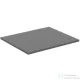 Ideal Standard I.LIFE B 60,2x50,7x1,8 cm-es pult bútorra,kivágás nélkül,Quartz grey matt T5281NG