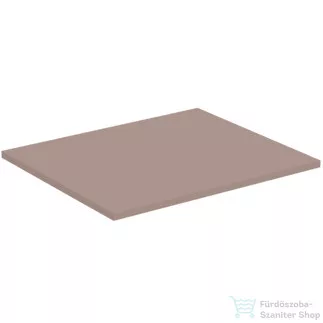 Ideal Standard I.LIFE B 60,2x50,7x1,8 cm-es pult bútorra,kivágás nélkül,Greige matt T5281NH