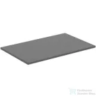Ideal Standard I.LIFE B 80,2x50,7x1,8 cm-es pult bútorra,kivágás nélkül,Quartz grey matt T5282NG
