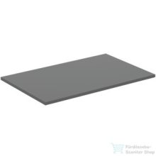   Ideal Standard I.LIFE B 80,2x50,7x1,8 cm-es pult bútorra,kivágás nélkül,Quartz grey matt T5282NG