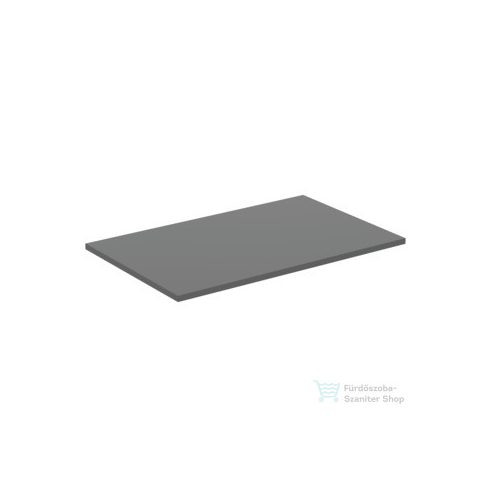 Ideal Standard I.LIFE B 80,2x50,7x1,8 cm-es pult bútorra,kivágás nélkül,Quartz grey matt T5282NG