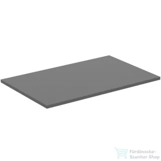 Ideal Standard I.LIFE B 80,2x50,7x1,8 cm-es pult bútorra,kivágás nélkül,Quartz grey matt T5282NG