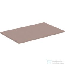   Ideal Standard I.LIFE B 80,2x50,7x1,8 cm-es pult bútorra,kivágás nélkül,Greige matt T5282NH