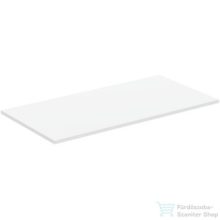   Ideal Standard I.LIFE B 100,2x50,7x1,8 cm-es pult bútorra,kivágás nélkül,Matt fehér T5283DU