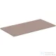 Ideal Standard I.LIFE B 100,2x50,7x1,8 cm-es pult bútorra,kivágás nélkül,Greige matt T5283NH