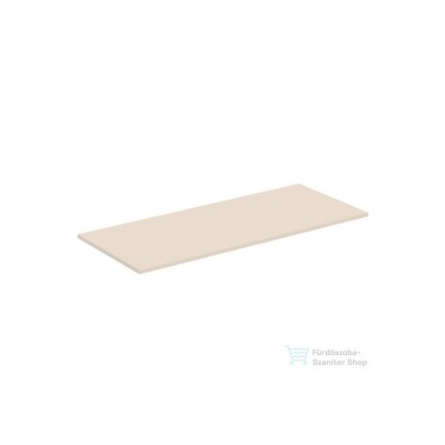 Ideal Standard I.LIFE B 120,2x50,7x1,8 cm-es pult bútorra,kivágás nélkül,Sand beige matt T5284NF