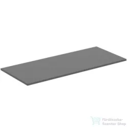  Ideal Standard I.LIFE B 120,2x50,7x1,8 cm-es pult bútorra,kivágás nélkül,Quartz grey matt T5284NG