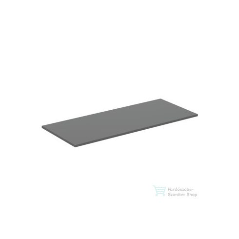Ideal Standard I.LIFE B 120,2x50,7x1,8 cm-es pult bútorra,kivágás nélkül,Quartz grey matt T5284NG