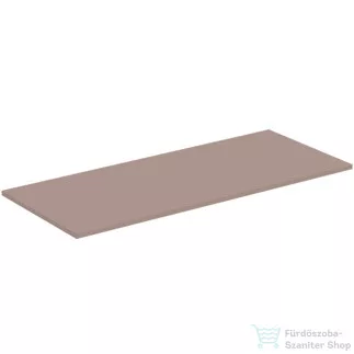 Ideal Standard I.LIFE B 120,2x50,7x1,8 cm-es pult bútorra,kivágás nélkül,Greige matt T5284NH