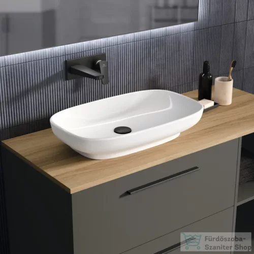 Ideal Standard I.LIFE B 120,2x50,7x1,8 cm-es pult bútorra,kivágás nélkül,Natural oak T5284NX