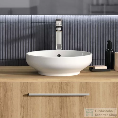 Ideal Standard I.LIFE B 120,2x50,7x1,8 cm-es pult bútorra,kivágás nélkül,Natural oak T5284NX