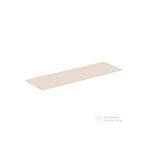 Ideal Standard I.LIFE B 160,4x50,6x1,8 cm-es pult bútorra,kivágás nélkül,Sand beige matt T5285NF