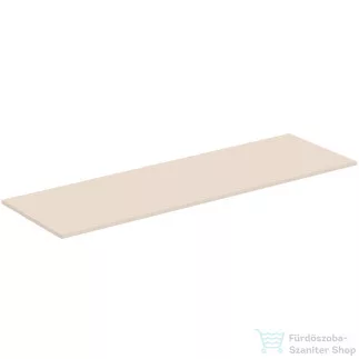 Ideal Standard I.LIFE B 160,4x50,6x1,8 cm-es pult bútorra,kivágás nélkül,Sand beige matt T5285NF