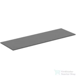   Ideal Standard I.LIFE B 160,4x50,6x1,8 cm-es pult bútorra,kivágás nélkül,Quartz grey matt T5285NG