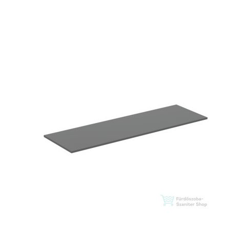 Ideal Standard I.LIFE B 160,4x50,6x1,8 cm-es pult bútorra,kivágás nélkül,Quartz grey matt T5285NG