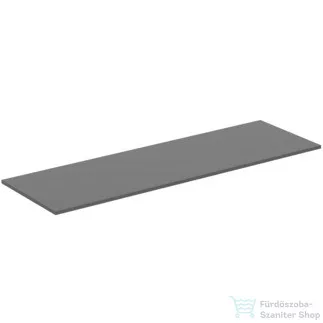 Ideal Standard I.LIFE B 160,4x50,6x1,8 cm-es pult bútorra,kivágás nélkül,Quartz grey matt T5285NG