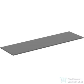 Ideal Standard I.LIFE B 180,4x50,6x1,8 cm-es pult bútorra,kivágás nélkül,Quartz grey matt T5286NG