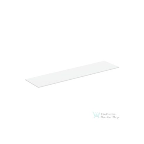 Ideal Standard I.LIFE B 200,4x50,6x1,8 cm-es pult bútorra,kivágás nélkül,Matt fehér T5287DU