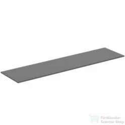   Ideal Standard I.LIFE B 200,4x50,6x1,8 cm-es pult bútorra,kivágás nélkül,Quartz grey matt T5287NG