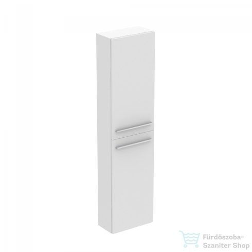 Ideal Standard I.Life S 40x21x160 cm-es 2 ajtós szekrény fogantyú nélkül,matt fehér T5288DU