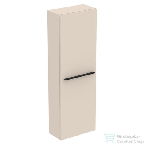 Ideal Standard I.Life S 40x21x120 cm-es 1 ajtós szekrény fogantyú nélkül,Sand beige matt T5289NF