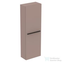   Ideal Standard I.Life S 40x21x120 cm-es 1 ajtós szekrény fogantyú nélkül,Greige matt T5289NH