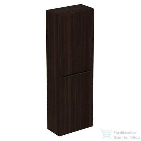 Ideal Standard I.Life S 40x21x120 cm-es 1 ajtós szekrény fogantyú nélkül,Coffee oak T5289NW