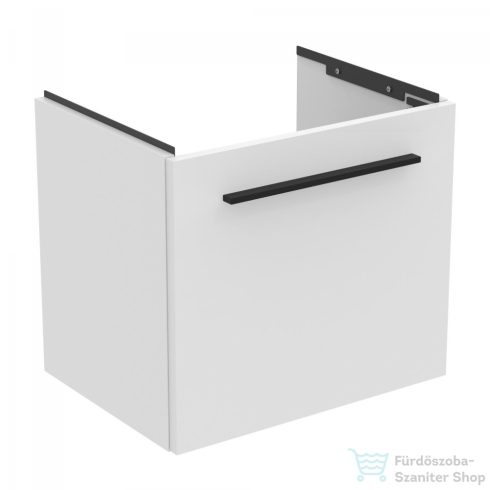 Ideal Standard I.Life S 50x37,5 cm-es 1 fiókos fali szekrény mosdó és fogantyú nélkül,matt fehér T5290DU