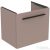 Ideal Standard I.Life S 50x37,5 cm-es 1 fiókos fali szekrény mosdó és fogantyú nélkül,Greige matt T5290NH