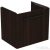 Ideal Standard I.Life S 50x37,5 cm-es 1 fiókos fali szekrény mosdó és fogantyú nélkül,Coffee oak T5290NW