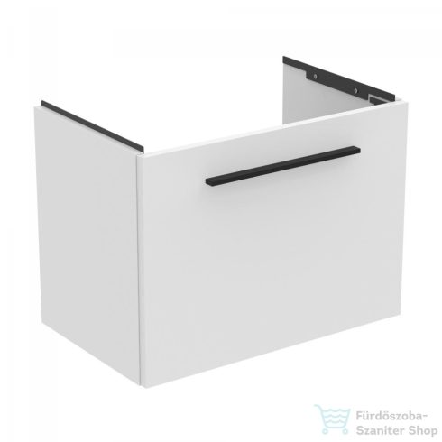 Ideal Standard I.Life S 60x37,5 cm-es 1 fiókos fali szekrény mosdó és fogantyú nélkül,matt fehér T5292DU