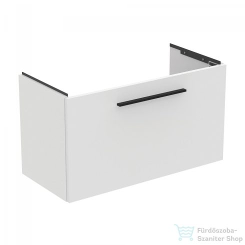 Ideal Standard I.Life S 80x37,5 cm-es 1 fiókos fali szekrény mosdó és fogantyú nélkül,matt fehér T5294DU